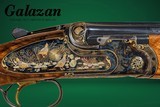 CSMC - A10, O/U Sidelock, Multi-Color Gold Gallery Gun, 12ga. 30