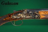 CSMC - A10, O/U Sidelock, Multi-Color Gold Gallery Gun, 12ga. 30