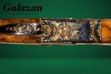 CSMC - A10, O/U Sidelock, Multi-Color Gold Gallery Gun, 12ga. 30