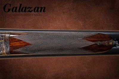William Evans - Full Sidelock, SxS, Straight Grip Stock, Double Triggers,1934 Production, London Address, 12ga. 26 1/2