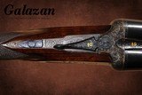 William Evans - Full Sidelock, SxS, Straight Grip Stock, Double Triggers,1934 Production, London Address, 12ga. 26 1/2
