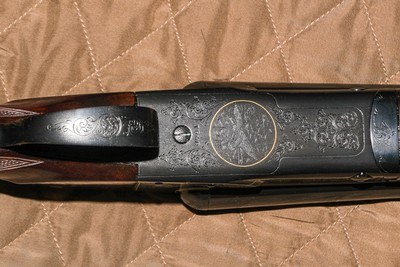Winchester - Model 21, SxS, Trap Grade, Gold Inlay & Line Work, #2 Pattern, 12ga. 30