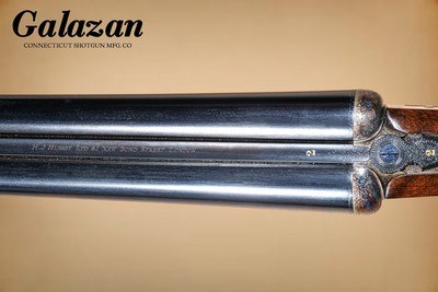 H.J. Hussey - SxS, Imperial Ejector, 12ga. 28