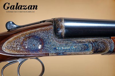 H.J. Hussey - SxS, Imperial Ejector, 12ga. 28
