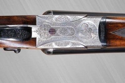 John Powell - Sidelock, SxS, Engraved by K.C. Hunt, 12ga. 28
