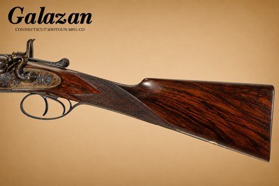 Joseph Lang & Son - Top Lever Hammer Gun, SxS, 20ga. 28