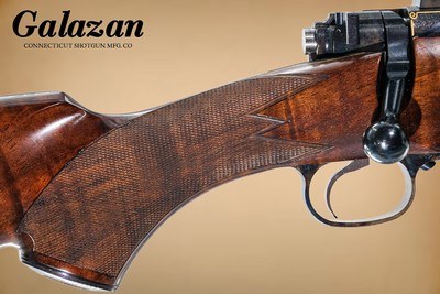 GALAZAN - Custom Bolt Action Rifle, 400 H&H Magnum, 24” Barrel. MAKE OFFER. - Image 6 of 14
