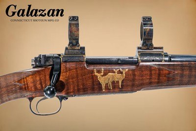 GALAZAN - Custom Bolt Action Rifle, 400 H&H Magnum, 24” Barrel. MAKE OFFER. - Image 2 of 14