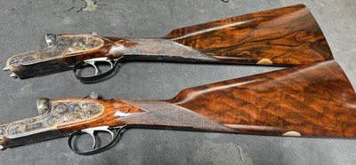 Boss 20-gauge Matched Pair of Dream Guns - Image 5 of 21