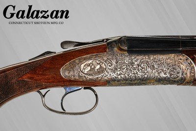 CSMC - RSP, Sideplated, O/U, Game Scene w/Ornamental Engraving, .410. 26