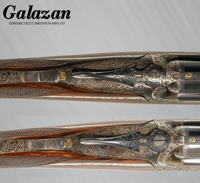 David McKay Brown - Specialty Engraved Deep Ornamental Scroll, Matched Pair, O/U, 28ga/28ga. 30