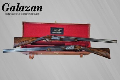 David McKay Brown - Specialty Engraved Deep Ornamental Scroll, Matched Pair, O/U, 28ga/28ga. 30