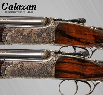 David McKay Brown - Specialty Engraved Deep Ornamental Scroll, Matched Pair, O/U, 28ga/28ga. 30