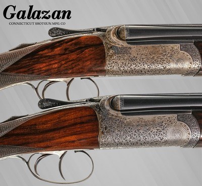 David McKay Brown - Specialty Engraved Deep Ornamental Scroll, Matched Pair, O/U, 28ga/28ga. 30
