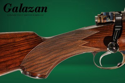 GALAZAN - Custom Bolt Action Rifle, 300 H&H Magnum, 23” Barrel. MAKE OFFER. - Image 5 of 12