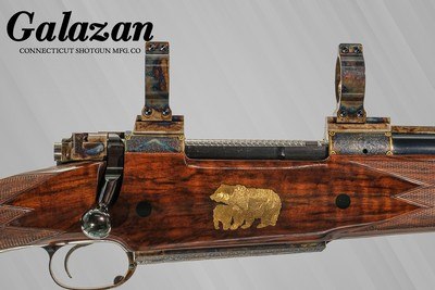 GALAZAN - Custom Bolt Action Rifle, 300 H&H Magnum, 23” Barrel. MAKE OFFER.