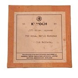 Kynoch .577 Nitro Express - Nitro Express Cartridges - 750 Grain Metal Covered Solid - 50 Count (6 AVAILABLE) - Image 1 of 1
