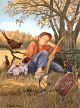"Pheasant Dreams" #01 Limited Edition Art Print by Karen Cannon - 1 of 1