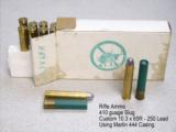 Rare Drilling! Thieme & Schlegelmilch "Nimrod" 20 Gauge SxS Shotgun & 410 Gauge Rifle - 14 of 14