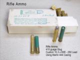 Rare Drilling! Thieme & Schlegelmilch "Nimrod" 20 Gauge SxS Shotgun & 410 Gauge Rifle - 13 of 14