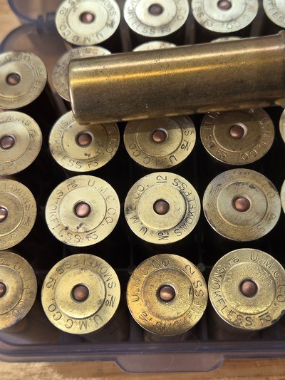12 Gauge BRASS shotgun shells 25 UMC - Image 3 of 5