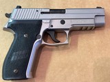 Highly Sought After And Desirable Discontinued Sig Saure P226 9mm SSS Stainless Steel With Extra Magazines & Holster - 3 of 10