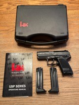 Heckler & Koch (H&K) USP Compact V1 9mm Like New Condition with 2 Mags and Original Hard Case - 1 of 5