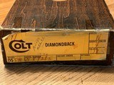 Collector Grade 1976 Nickel 4” Colt Diamondback 38 Special with Original Box and Colt Archive Letter - 11 of 15