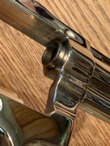 Collector Grade 1976 Nickel 4” Colt Diamondback 38 Special with Original Box and Colt Archive Letter - 7 of 15