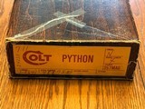 High Condition Collector Grade 1977 Bright Nickel 4” Colt Python .357 Magnum with Original Box and Colt Archive Letter - Image 14 of 15