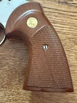 High Condition Collector Grade 1977 Bright Nickel 4” Colt Python .357 Magnum with Original Box and Colt Archive Letter - Image 11 of 15