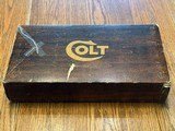 High Condition Collector Grade 1977 Bright Nickel 4” Colt Python .357 Magnum with Original Box and Colt Archive Letter - Image 15 of 15