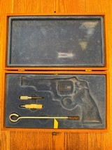 High Condition Collector Grade 1979 Bright Nickel 5” S&W 27-2 .357 Mag P&R 3Ts with Wooden Presentation Case, Outer Shipping Box, & Archive Letter - Image 15 of 15