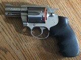 Collector 1999 Stainless Steel Colt Magnum Carry Snub Nose .357 Magnum 2” Barrel with Original Hard Case Serialized To The Gun - Image 2 of 10