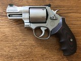 Smith & Wesson S&W Stainless Steel 629-6 Performance Center .44 Magnum Snub Nose 2 5/8” Barrel with Original Hard Case Serialized To The Gun - Image 2 of 11