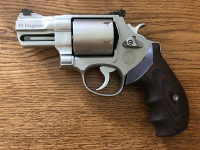 Smith & Wesson S&W Stainless Steel 629-6 Performance Center .44 Magnum Snub Nose 2 5/8” Barrel with Original Hard Case Serialized To The Gun - Image 2 of 11
