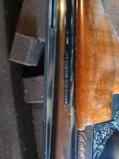 Orvis Browning B125 Limited A. Poes Engraved O/U - Image 7 of 12