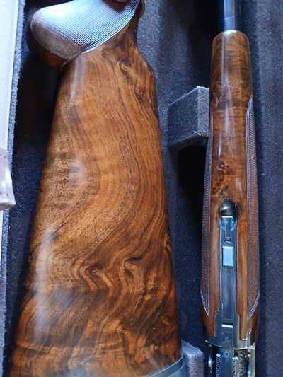 Orvis Browning B125 Limited A. Poes Engraved O/U - Image 12 of 12