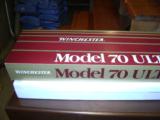 Winchester Mod 70 Ultra Grade Featherweight 270 NIB!!! with walnut display case - 9 of 15