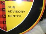 Metal Winchester Gun Advisory Center Sign - 3 of 11