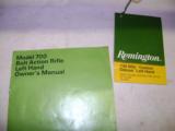 Remington 700 BDL Deluxe 270 *****
LEFT
HAND
***** - 20 of 20