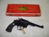 Smith & Wesson K-22 Outdoorsman 1st Model with box NICE!! - 1 of 17