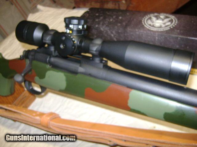 Remington 700 U S Marine Corp M40a1 Sniper Rifle With Us Optics Scope