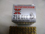 Winchester Super X 218 Bee Ammo Full Box - 4 of 6