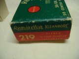 Remington Kleanbore 219 Zipper ammo Partial box - 4 of 5