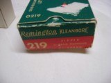 Remington Kleanbore 219 Zipper ammo Partial box - 3 of 5