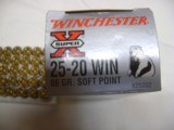 Winchester Super X 25-20 Ammo Full box - 4 of 6