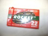 Full Unopened Box Remington Rocket 22 Short - 1 of 4