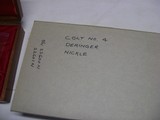 Colt #4 Derringer Set Nickel New in Case - 3 of 4