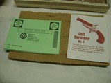 Colt #4 Derringer Set Ladies 22 short New in Case - 4 of 7